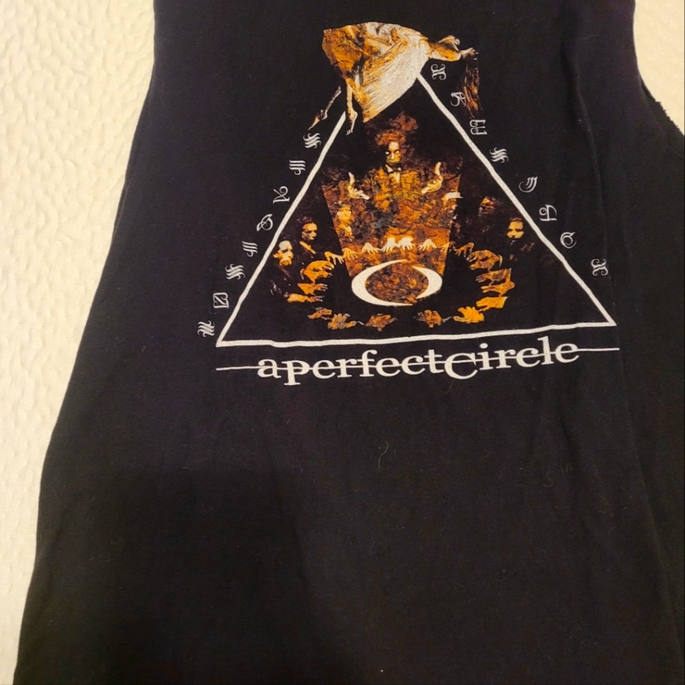 A Perfect Circle Tour cut off shirt medium